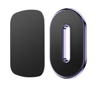 Support Voiture pour Smartphone Magnétique Fixation Adhésive Tableau de Bord Noir