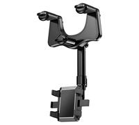 Support Voiture Pour Smartphone Universel À Fixer Sur Rétroviseur Central Xo Noir