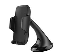 Support Voiture pour Smartphone Universel Fixation à Ventouse Rotatif à 360° Noir