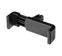 Support Voiture pour smartphone Universel Fixation sur Grille de Ventilation Noir