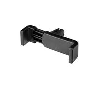 Support Voiture pour smartphone Universel Fixation sur Grille de Ventilation Partel Noir