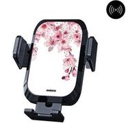 Support voiture pour Support voiture avec charge à induction Cerisier - Evetane® Noir G