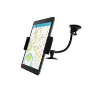 Support Voiture pour Tablette ou Smartphone - Fixation Ventouse Noir