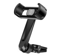 Support Voiture pour Téléphone à Fixer sur Grille d Aération 8cm de Largeur Forever Noir