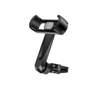 Support Voiture pour Téléphone à Fixer sur Grille d'Aération 8cm de Largeur Noir