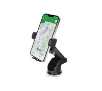 Avizar Support Voiture pour Téléphone avec Ventouse et Bras Extensible Noir