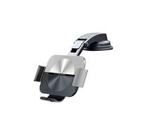 Support Voiture QI 15W pour Smartphone Pliable type Fold toute marque Argent et Noir