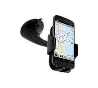 Support Voiture Rotatif Noir pour Smartphone - Fixation Ventouse