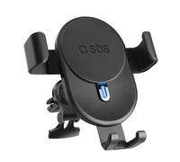 SBS Mobile Support de voiture TESUPWIR10CLIPSTG Gravity – Recharge sans fil 10 W, Ventilation, Noir