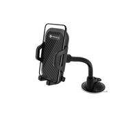 Support Voiture Smartphone 47 à 95mm Fixation ventouse Rotatif 360° Forcell Noir