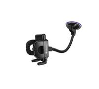 Support Voiture Smartphone Fixation à ventouse Bras long 27 cm Forcell Noir