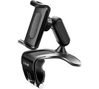 Support Voiture Smartphone Fixation Tableau de bord Ultra-stable Noir