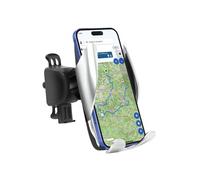 Support Voiture Téléphone jusqu'à 6.9 pouces avec Charge QI 15W Noir / Argent