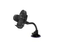Support Voiture Téléphone Pare Brise Tableau de Bord Bras Souple Noir