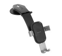 Support Voiture Téléphone Tableau de Bord Ventouse Gravité Swissten Noir