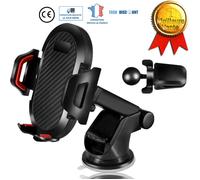 Support voiture téléphone - TD® - Fixation solide - Ventouse - Rotation 360° - Ajustement distance