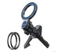 Support Téléphone Magnétique Bleu Tnb Pour Grille D'aération