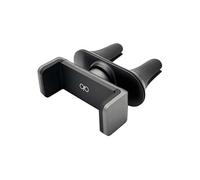Support Voiture Universel Double Clip à Rotation 360° avec Berceau Ajustable Noir