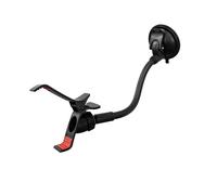 Muvit Support Voiture Universel Flex Rotatif à 360° avec Pince Extensible à 100mm Noir