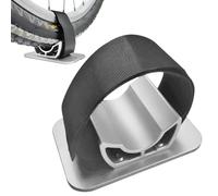 Support Voiture Vélo - 108x75x35mm Alliage d'aluminium Nylon Support De Roue Arrière | Support De Vélo Plafond pour Fourche De Roue | Support de Vélo pour Porte-Bagages Voiture, Noir 276g