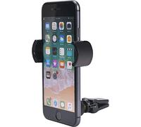 Support Voiture Ventilation Bras rotatif Maintien clip ajustable Noir Bigben