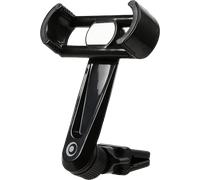Support Voiture Ventilation Bras rotatif Maintien clip ajustable Noir Bigben