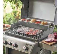 Grille de barbecue pour poisson Weber en acier inoxydable - grand modèle