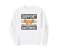 Support Your Local Bartender Pub Parti Boire De La Bière Sweatshirt