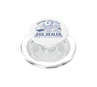 Support Your Local Egg Dealer Chicken Farmer Hen Roosters PopSockets PopGrip pour MagSafe