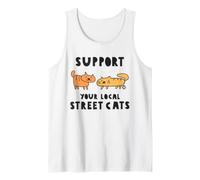 Support Your Local Street Cats Débardeur