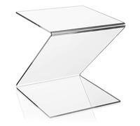 Support Z en Plexiglas® original - Par exemple comme support de présentation pour vases/figurines dans vitrine/vitrine et exposition (20 x 20 x 28 cm)