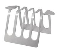 Olympia Support à pain Acier inoxydable 65 x 115 x 90 mm
