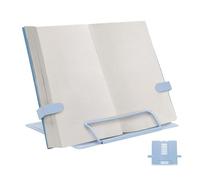 supportde livre pliable, supportde livre de recettes et d'étude réglable pour la lecture et l'apprentissage, conception Portable pratique | Bureau, salle de ibliothèque, maison, cuisine, ca