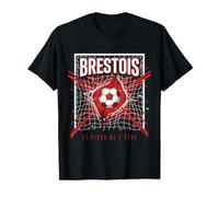Supporter Brest Cadeau Brestois Fier Foot Esprit Bretagne T-Shirt