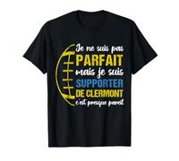 Supporter De Clermont Cadeau Rugby Supporter Clermontois T-Shirt