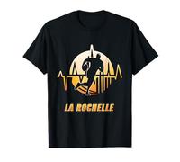 Supporter de La Rochelle idée Amateur de Rugby T-Shirt