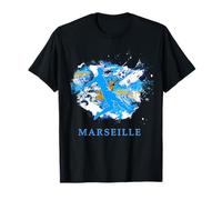 Supporter de Marseille - idée amateur de foot marseillais T-Shirt
