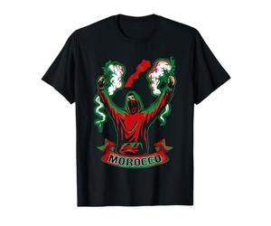 Supporter Fan Football Marocain Maillot Drapeau Du Maroc T-Shirt