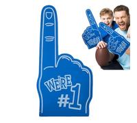 Supporter Foam Hand - de supporter surdimensionné, construction légère et confortable, équipement audacieux Team Spirit | Accessoire d'encouragement de la foule pour les événements de football, d