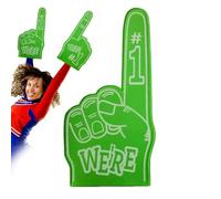 Supporter Foam Hand - de supporter surdimensionné, construction légère et confortable, équipement audacieux Team Spirit | Accessoire d'encouragement de la foule pour les événements de football, d