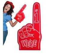 Supporter Foam Hand - de supporter surdimensionné, construction légère et confortable, équipement audacieux Team Spirit | Accessoire d'encouragement de la foule pour les événements de football, d