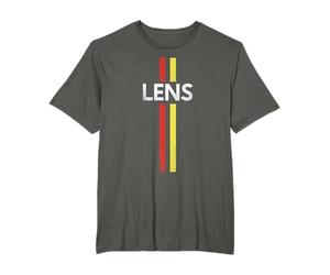 Supporter Lensois Foot Lens Ligue France Cadeau Match Foot T-Shirt