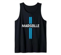 Supporter Marseillais Foot Équipe de Marseille Cadeau Sympa Débardeur
