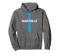 Supporter Marseillais Foot Équipe de Marseille Cadeau Sympa Sweat à Capuche