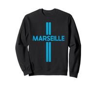 Supporter Marseillais Foot Équipe de Marseille Cadeau Sympa Sweatshirt
