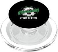 Supporter Saint Étienne Foot Cadeau Stéphanois Fier PopSockets PopGrip pour MagSafe
