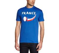 Supportershop France T-Shirt supporter Homme Bleu Royale FR : XL (Taille Fabricant : XL)