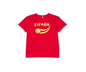 Supportershop Homme Espagnol Coup Du Monde T-Shirt Supporter, Rouge, XXL EU