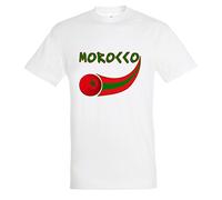 Supportershop Maroc t-Shirt Homme Blanc FR: S (Taille Fabricant: S)