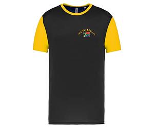 Supportershop Mixte Enfant Afrique du Sud T-Shirt, Noir, 8 Ans EU